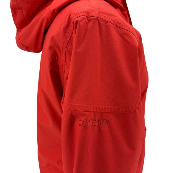 Burton Womens Large Jacket DryRide WMS Tabloid Hooded Zipper Ski Snowboard Coral - Picture 7 of 15
